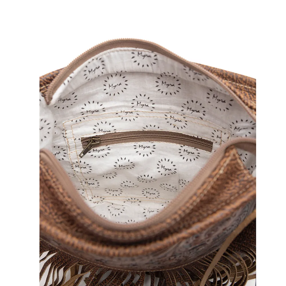 Billington Peak Hand-Tooled Bag sold by Myra Bag product image thumbnail 5