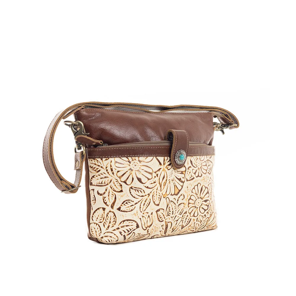 Fennington Leather Bag in Ivory sold by Myra Bag product image thumbnail 4