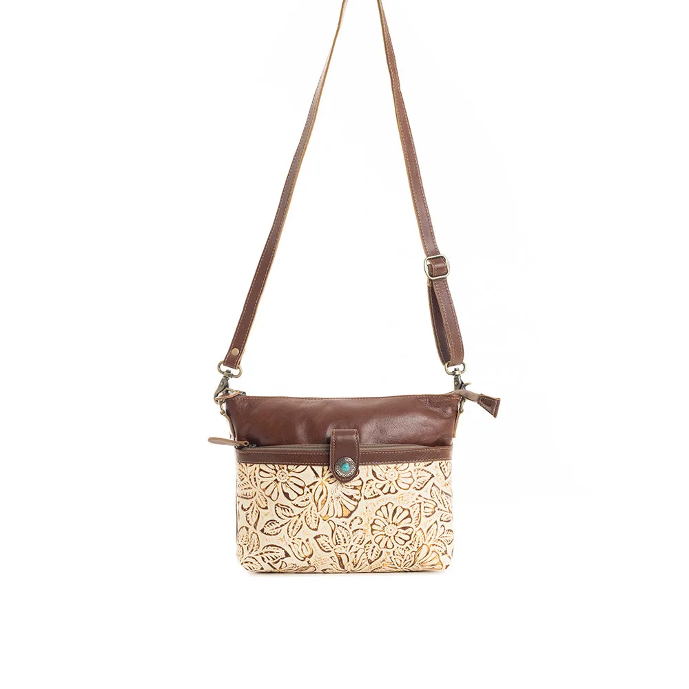 Fennington Leather Bag in Ivory sold by Myra Bag product image thumbnail 3
