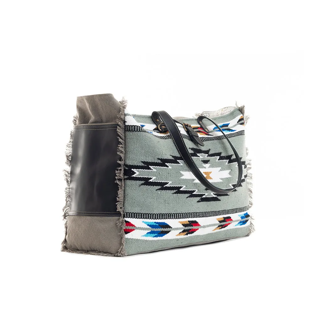 Cloud Arrow Weekender Bag sold by Myra Bag product image thumbnail 4