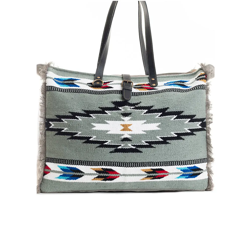 Cloud Arrow Weekender Bag sold by Myra Bag product image thumbnail 5