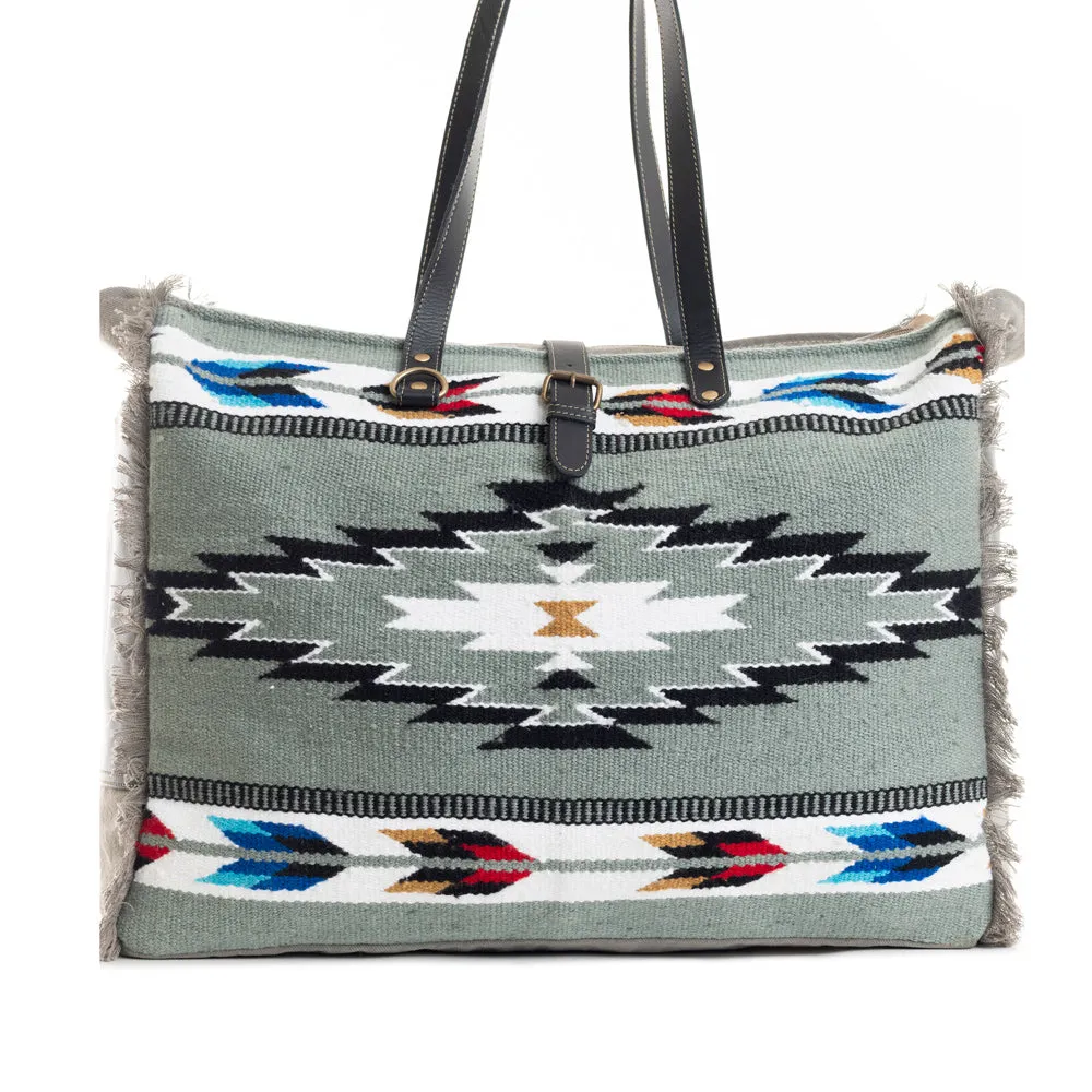 Cloud Arrow Weekender Bag sold by Myra Bag product image thumbnail 2