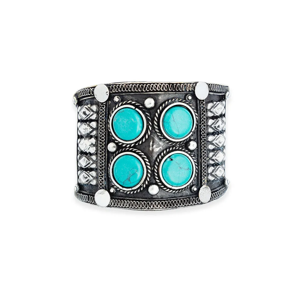 Four Corners Cuff Bracelet sold by Myra Bag product image thumbnail 4