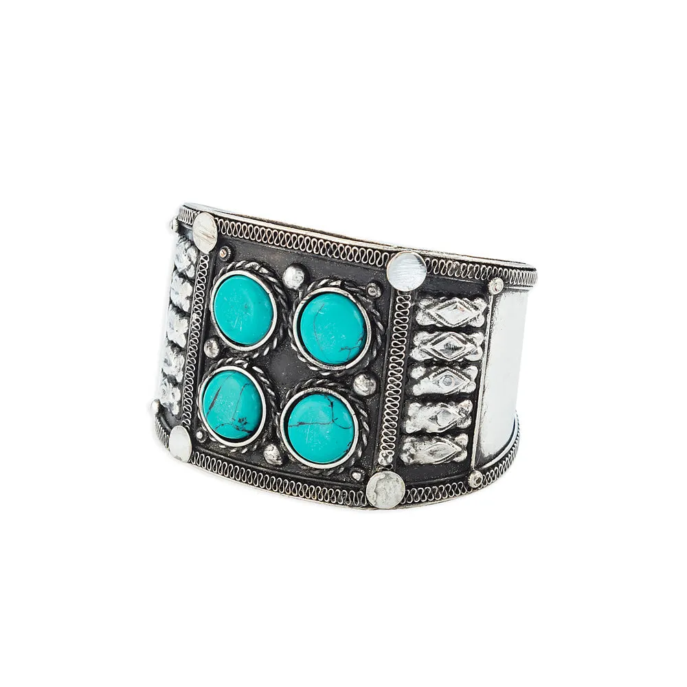 Four Corners Cuff Bracelet sold by Myra Bag product image thumbnail 5