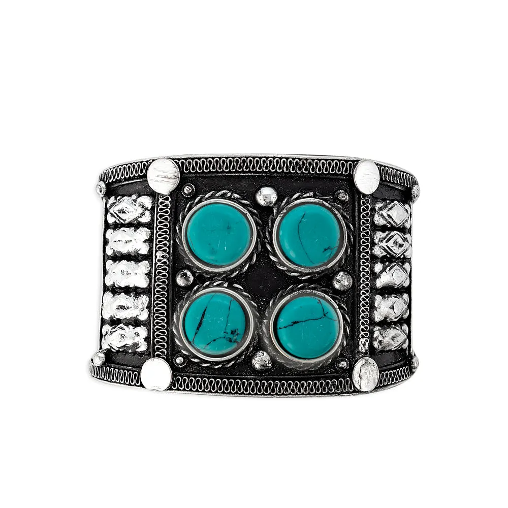 Four Corners Cuff Bracelet sold by Myra Bag product image thumbnail 2