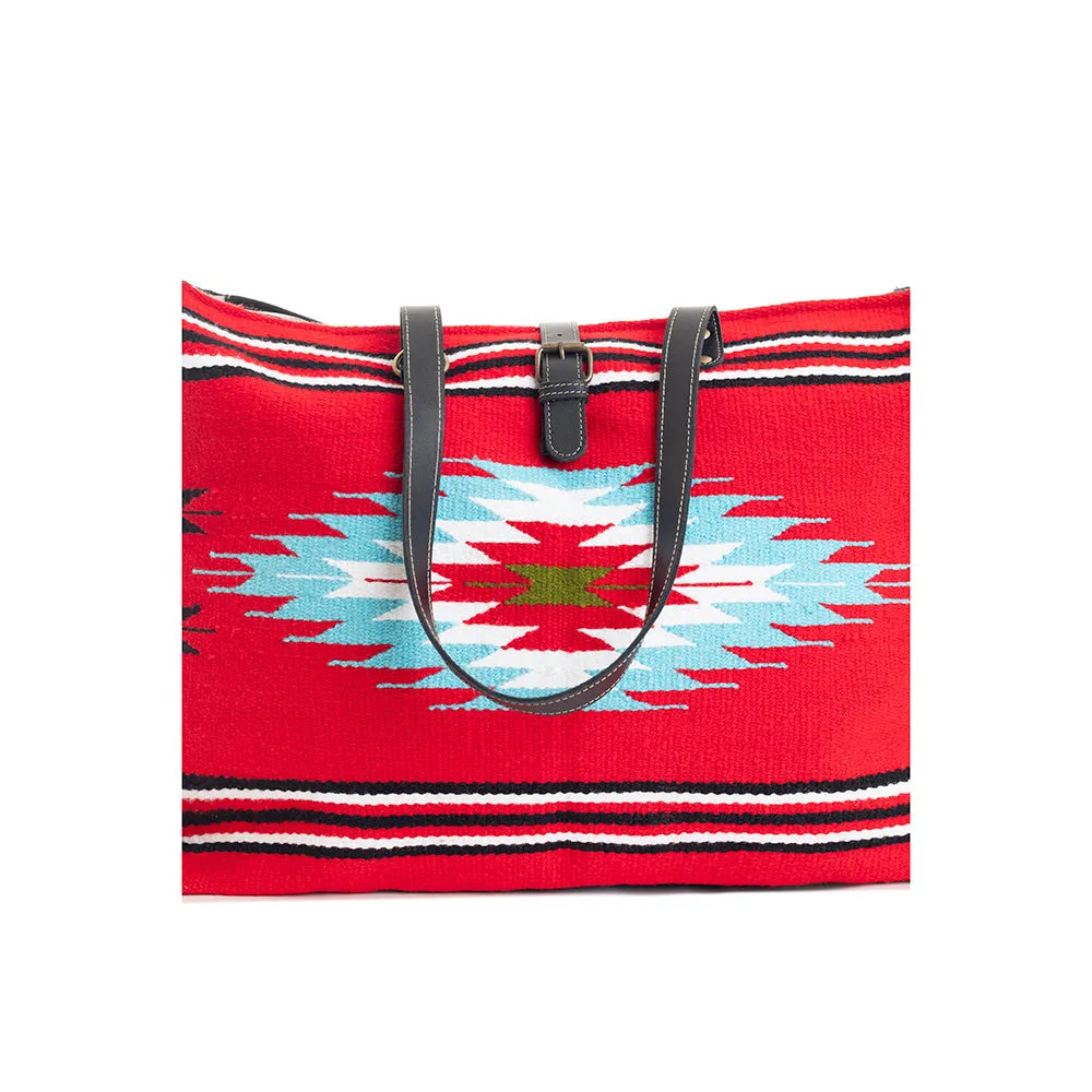 Blazing Serape Weekender Bag sold by Myra Bag product image thumbnail 2