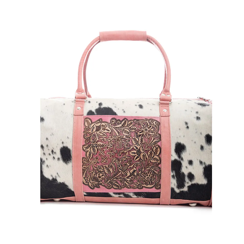 Darling Mesa Traveller Bag in Sunrise Pink sold by Myra Bag product image thumbnail 3