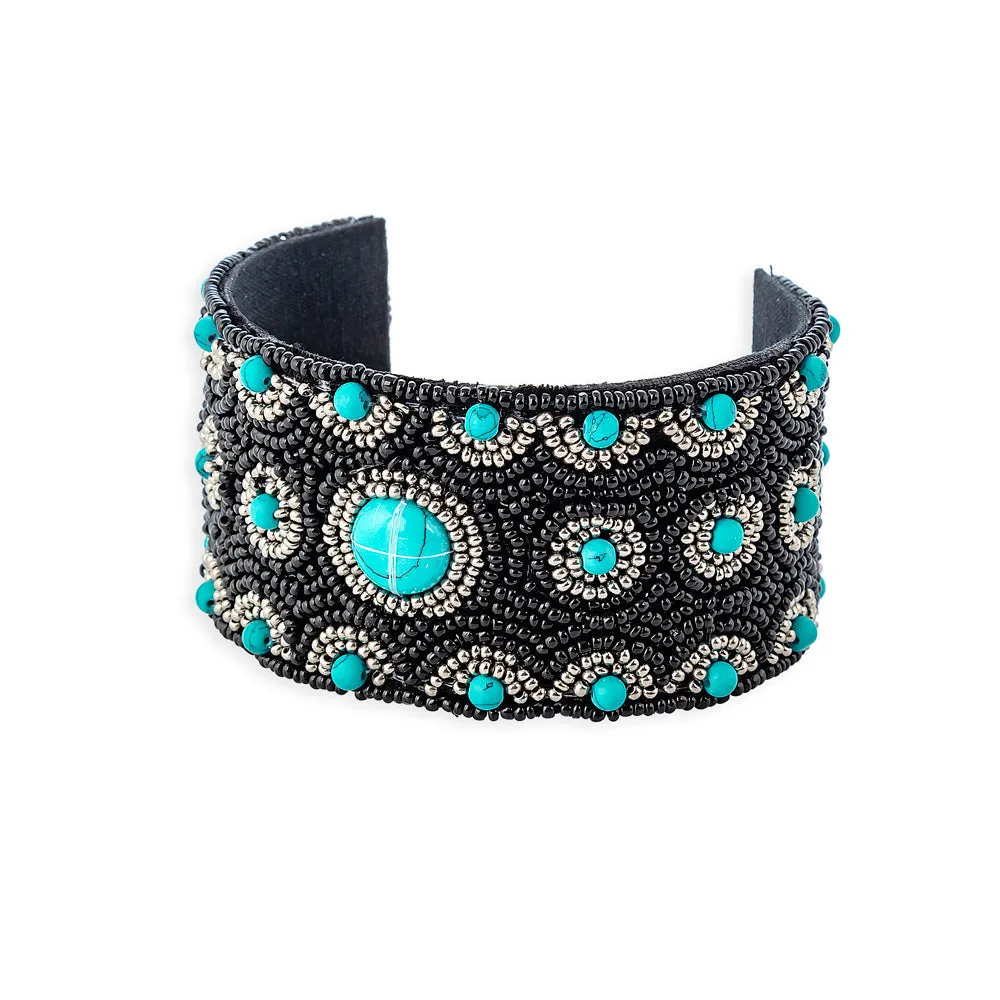 Corsikka Beaded Cuff Bracelet sold by Myra Bag product image thumbnail 5
