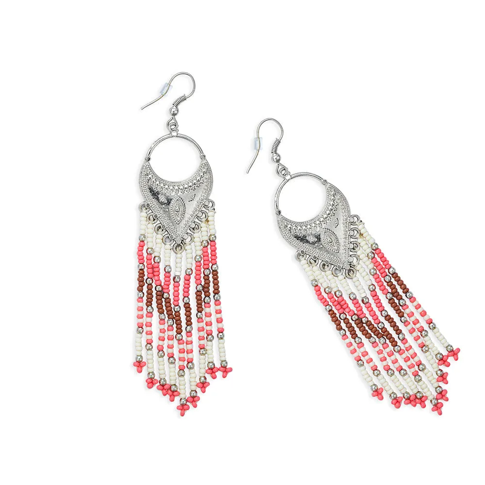 Everlasting Beaded Earrings sold by Myra Bag product image thumbnail 2