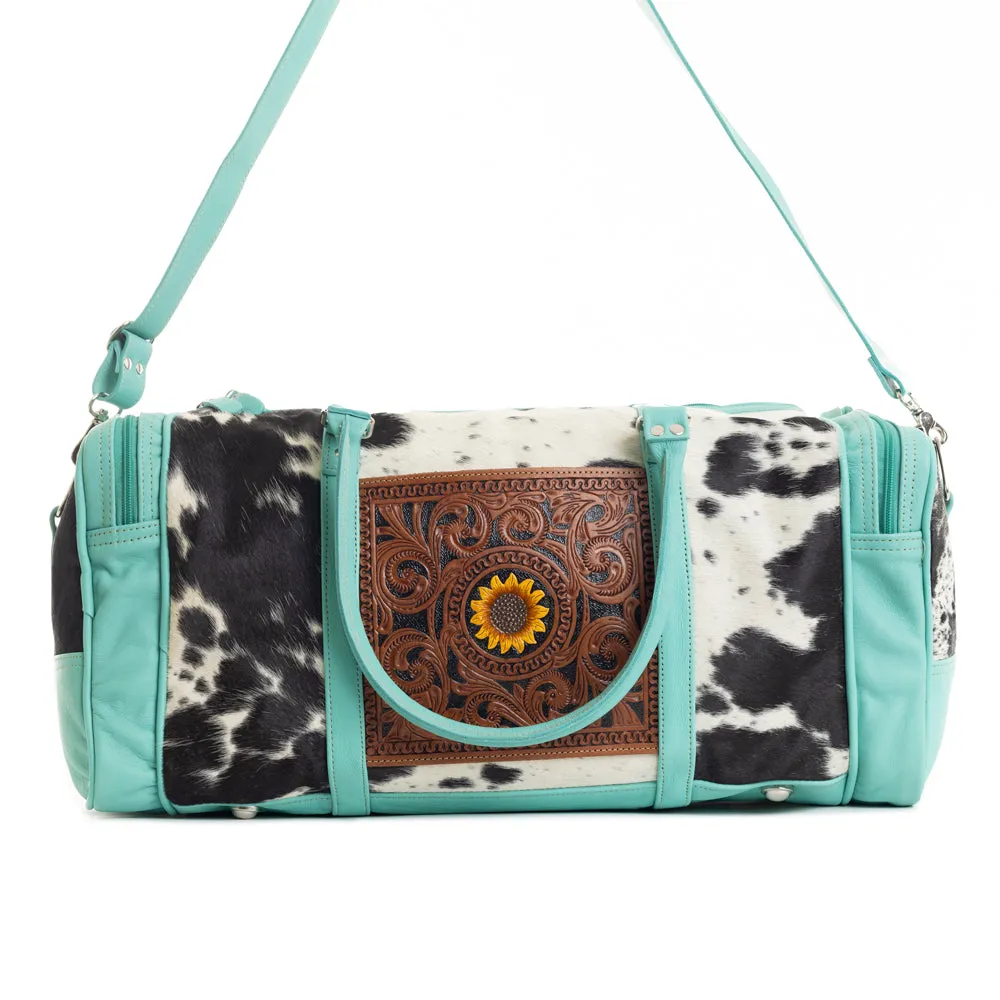 Darling Mesa Traveller Bag In Teal sold by Myra Bag
