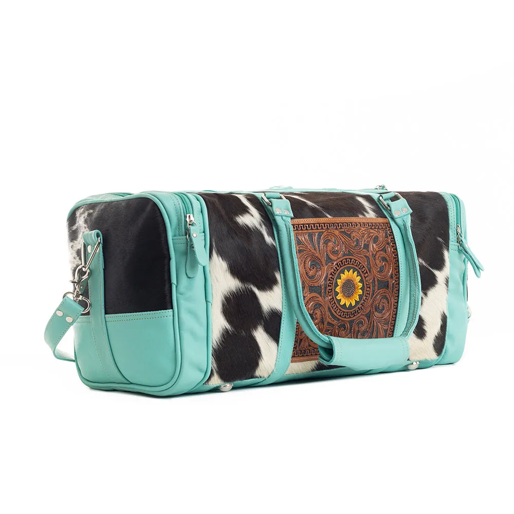 Darling Mesa Traveller Bag In Teal sold by Myra Bag product image thumbnail 3