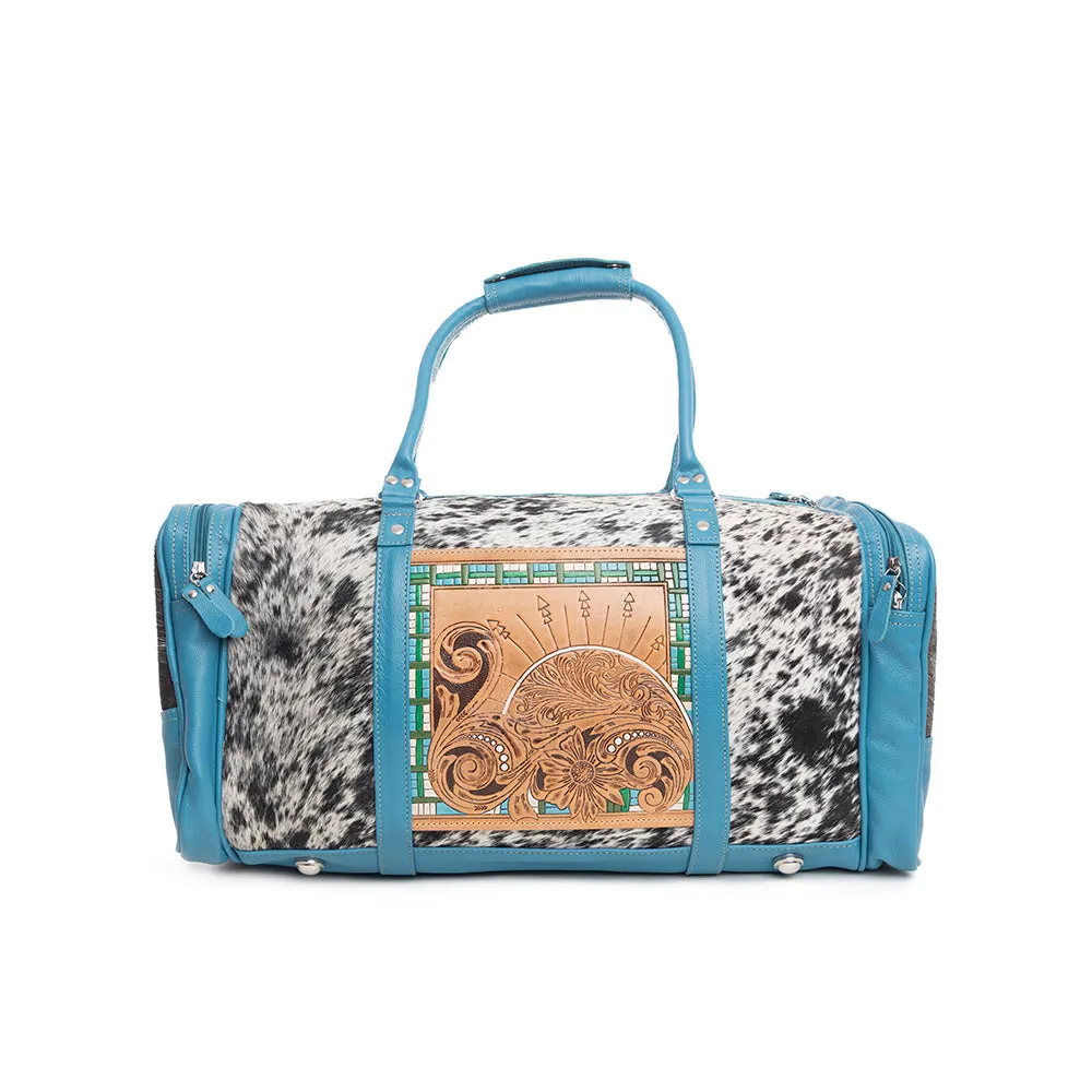 Darling Mesa Traveller Bag In Blue sold by Myra Bag product image thumbnail 3