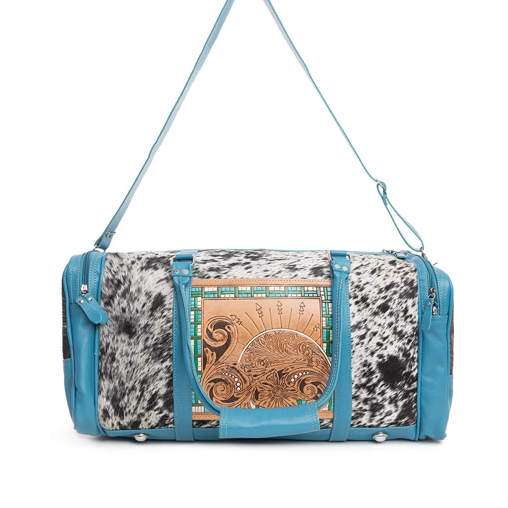 Darling Mesa Traveller Bag In Blue sold by Myra Bag product image thumbnail 2