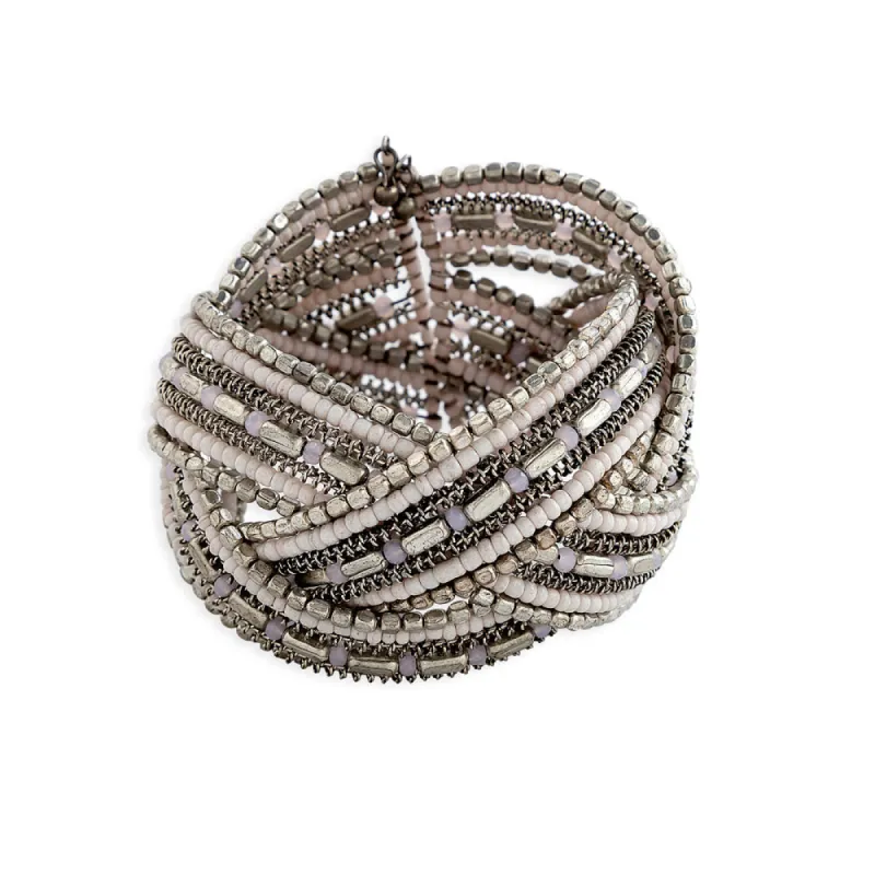 Intertwined Strands Cuff Bracelet sold by Myra Bag