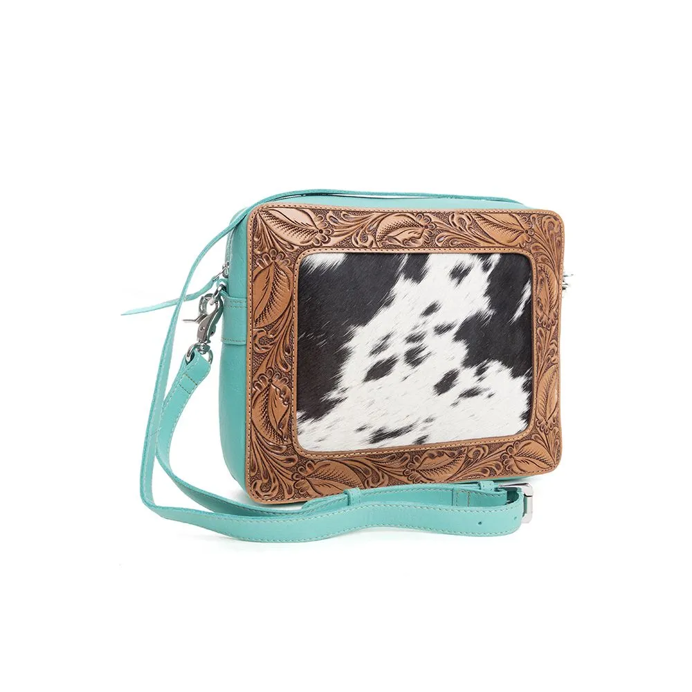 Highstone Small Hand-Tooled Bag sold by Myra Bag product image thumbnail 3