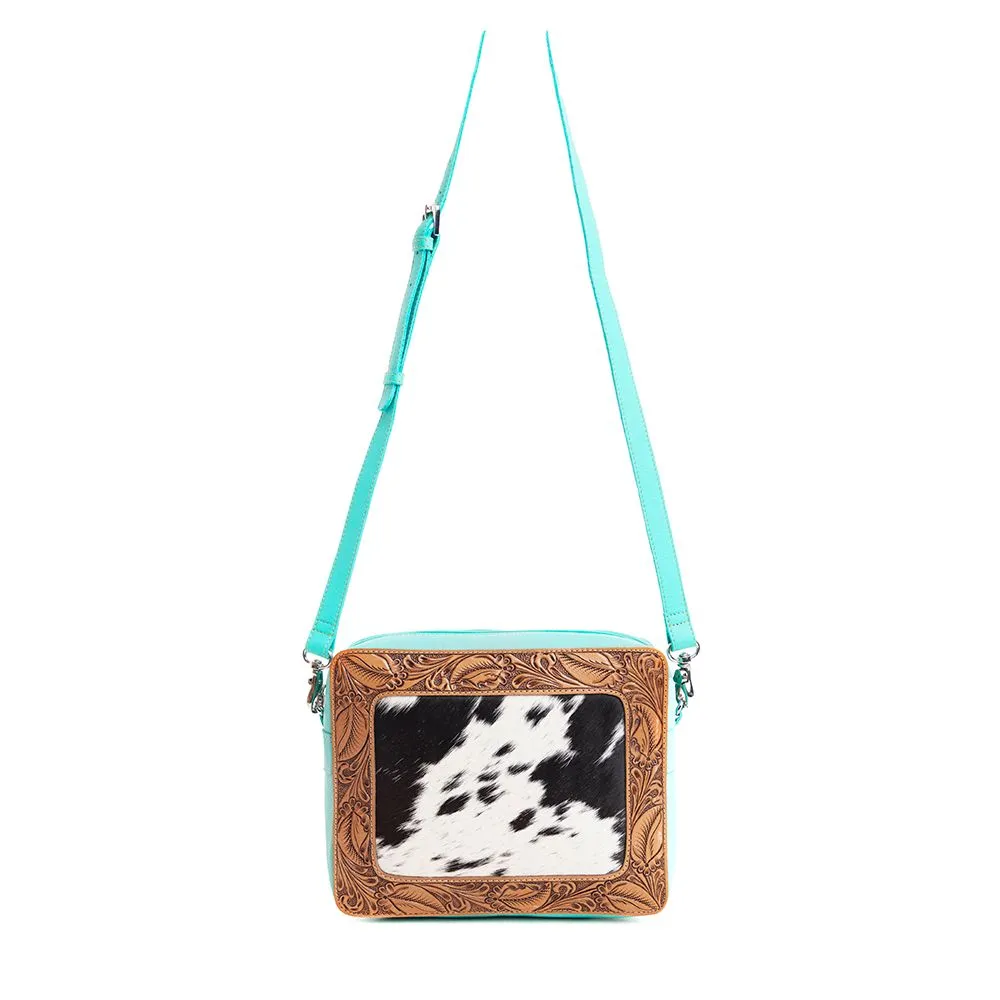 Highstone Small Hand-Tooled Bag sold by Myra Bag product image thumbnail 4