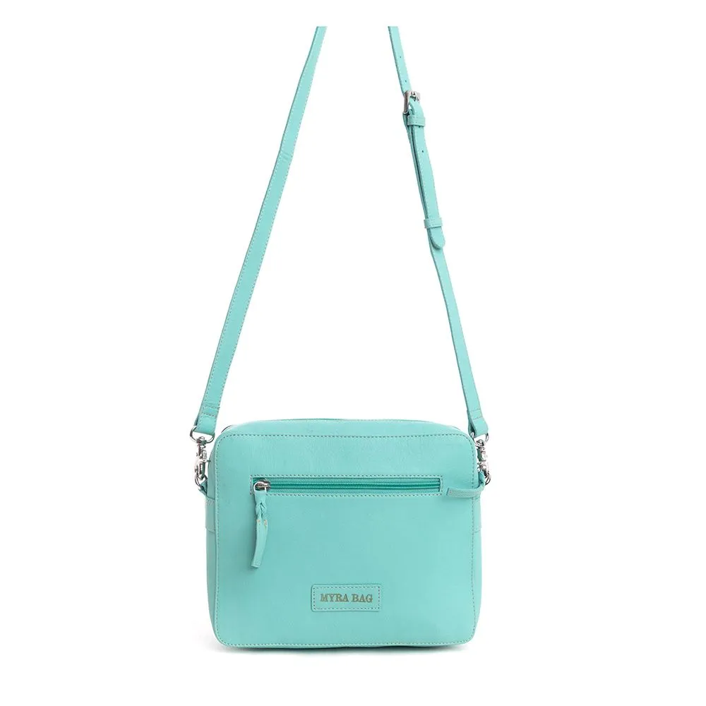 Highstone Small Hand-Tooled Bag sold by Myra Bag product image thumbnail 5