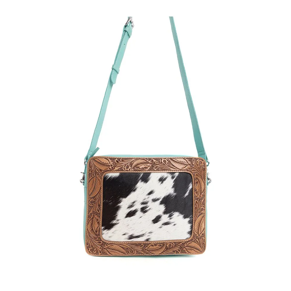 Highstone Small Hand-Tooled Bag sold by Myra Bag product image thumbnail 2