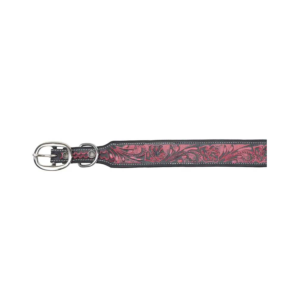 Lucky Diego Hand-tooled Dog Collar sold by Myra Bag product image thumbnail 3