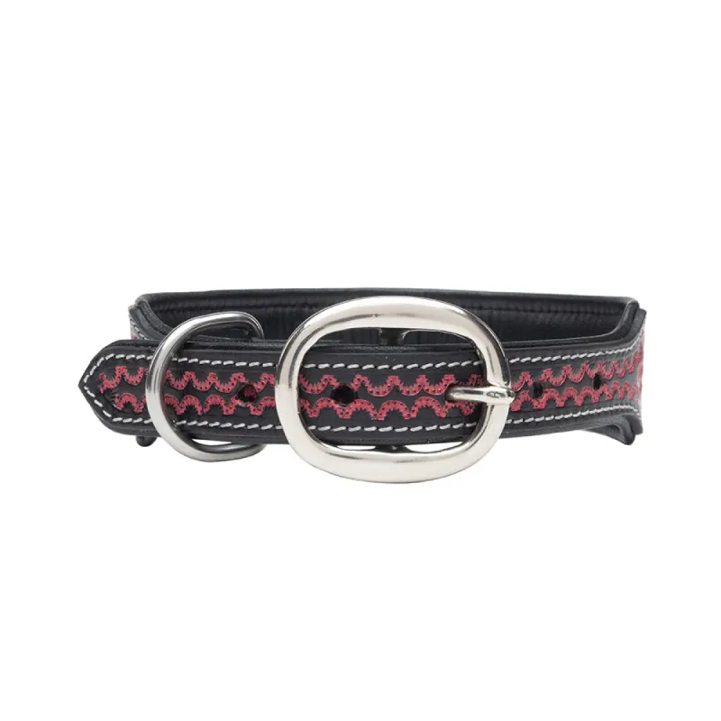Lucky Diego Hand-tooled Dog Collar sold by Myra Bag
