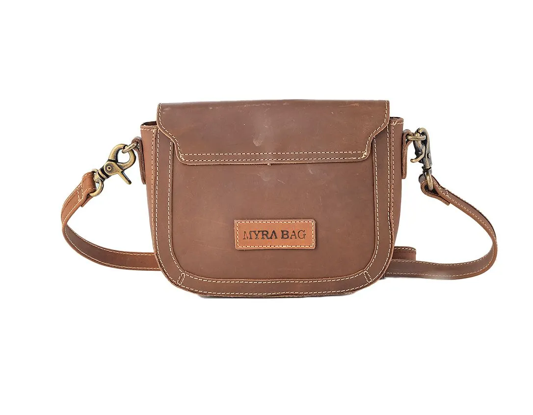 Winds of the Rose Hand-Tooled Lether Bag sold by Myra Bag product image thumbnail 3