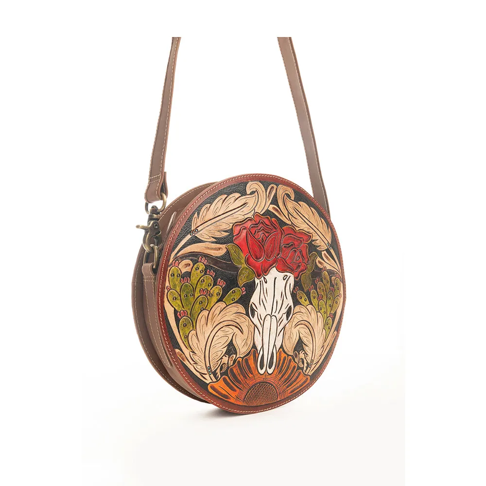 Winds of the Rose Round Bag sold by Myra Bag product image thumbnail 3