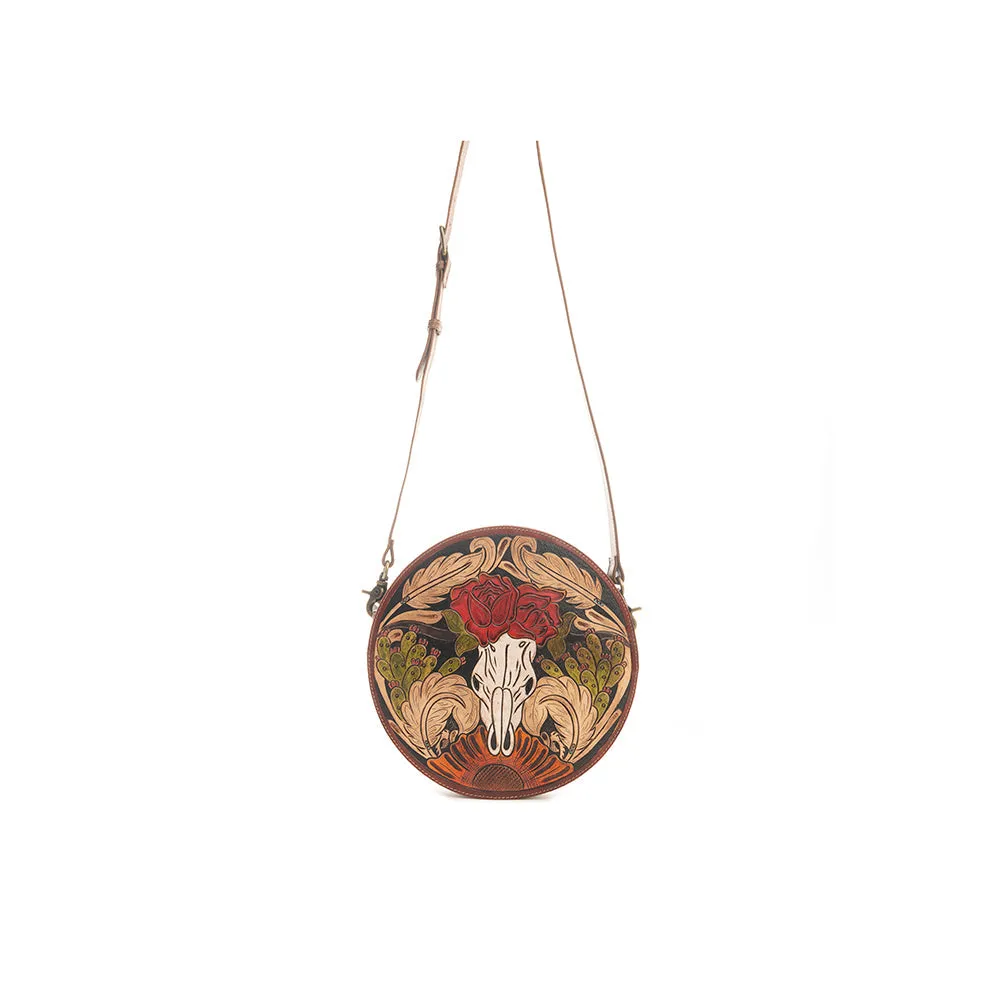 Winds of the Rose Round Bag sold by Myra Bag product image thumbnail 4