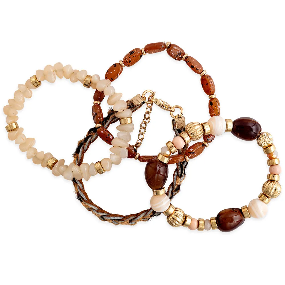 Devonnie Multi-strand Bracelet In Sandstone sold by Myra Bag product image thumbnail 2