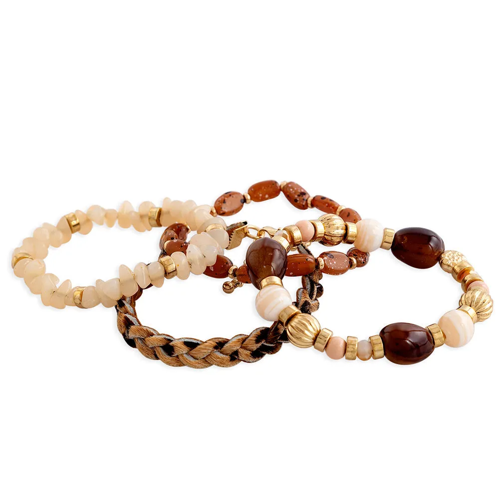 Devonnie Multi-strand Bracelet In Sandstone sold by Myra Bag product image thumbnail 3