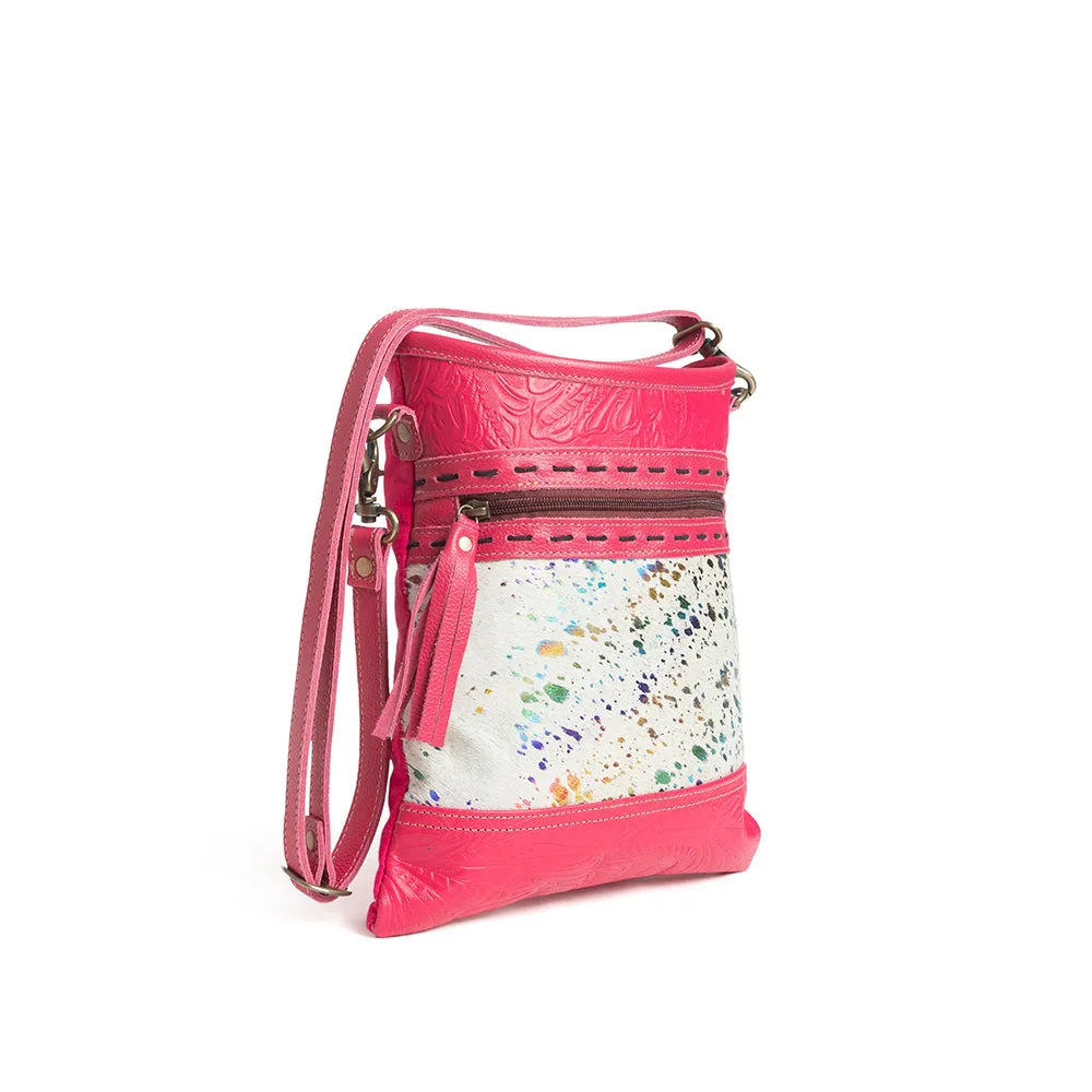 Rosa Verde Small Canvas & Hairon Bag sold by Myra Bag product image thumbnail 3