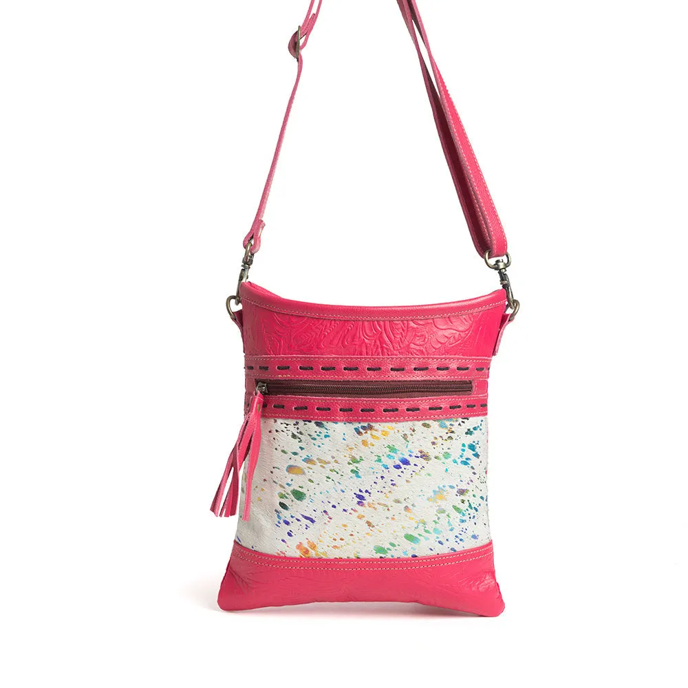 Rosa Verde Small Canvas & Hairon Bag sold by Myra Bag product image thumbnail 2