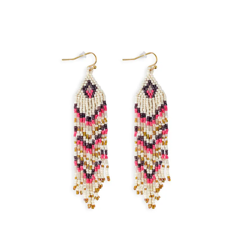 Santiago Mesa Beaded Earrings sold by Myra Bag