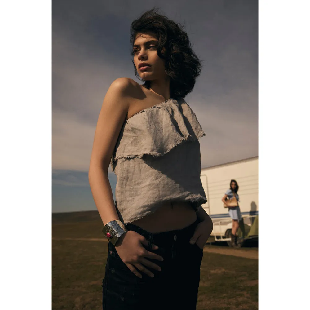 Pueblo Redstone Cuff Bracelet sold by Myra Bag product image thumbnail 5