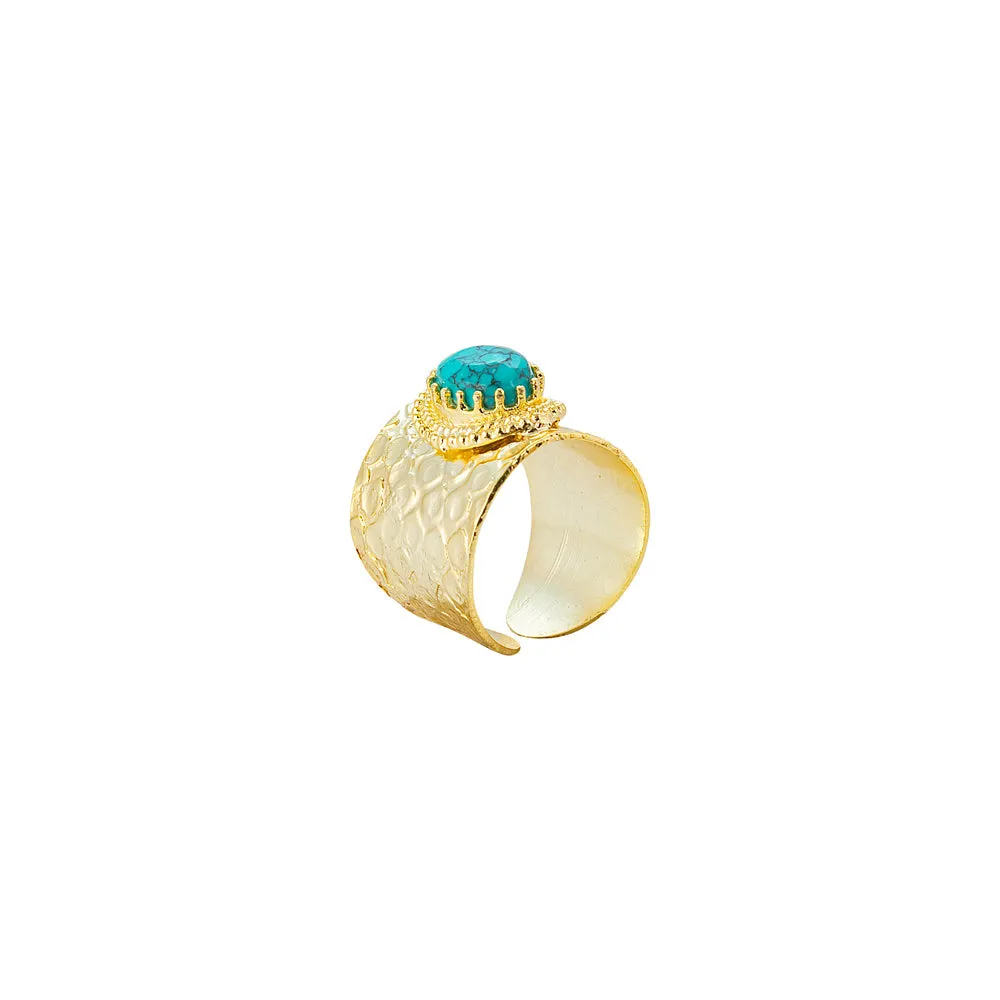 Whimsome Springs Ring in Gold sold by Myra Bag product image thumbnail 2