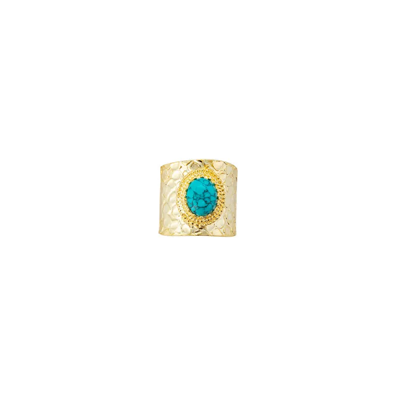 Whimsome Springs Ring in Gold sold by Myra Bag