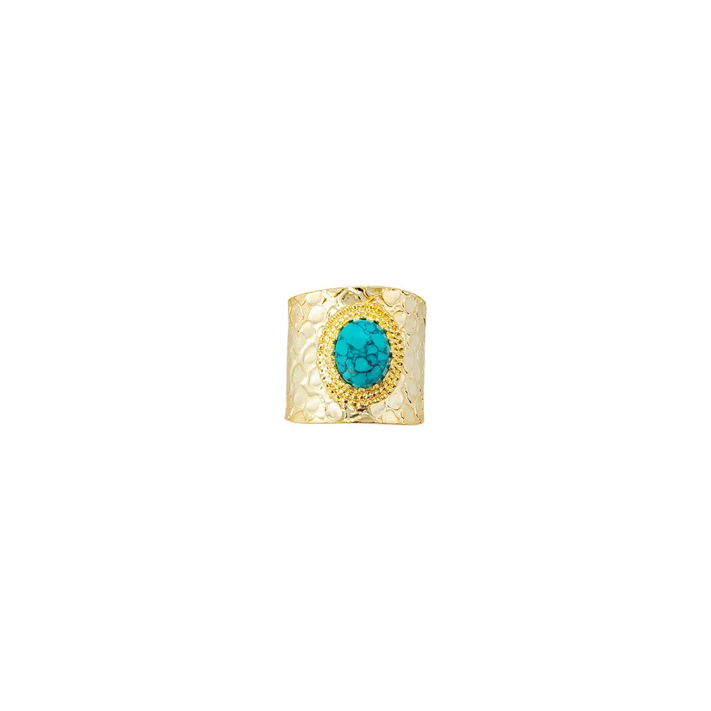 Whimsome Springs Ring in Gold sold by Myra Bag