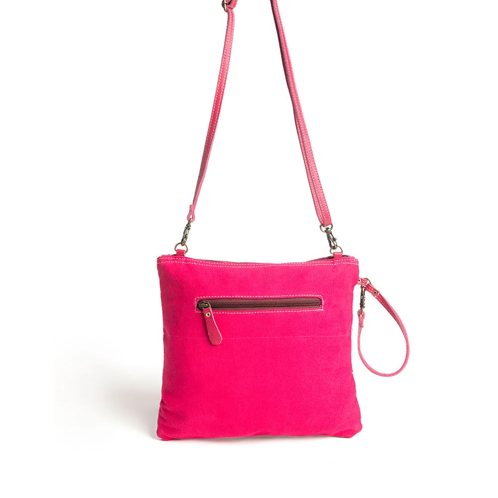 Rosa Verde Canvas And Hair-On Bag sold by Myra Bag product image thumbnail 5