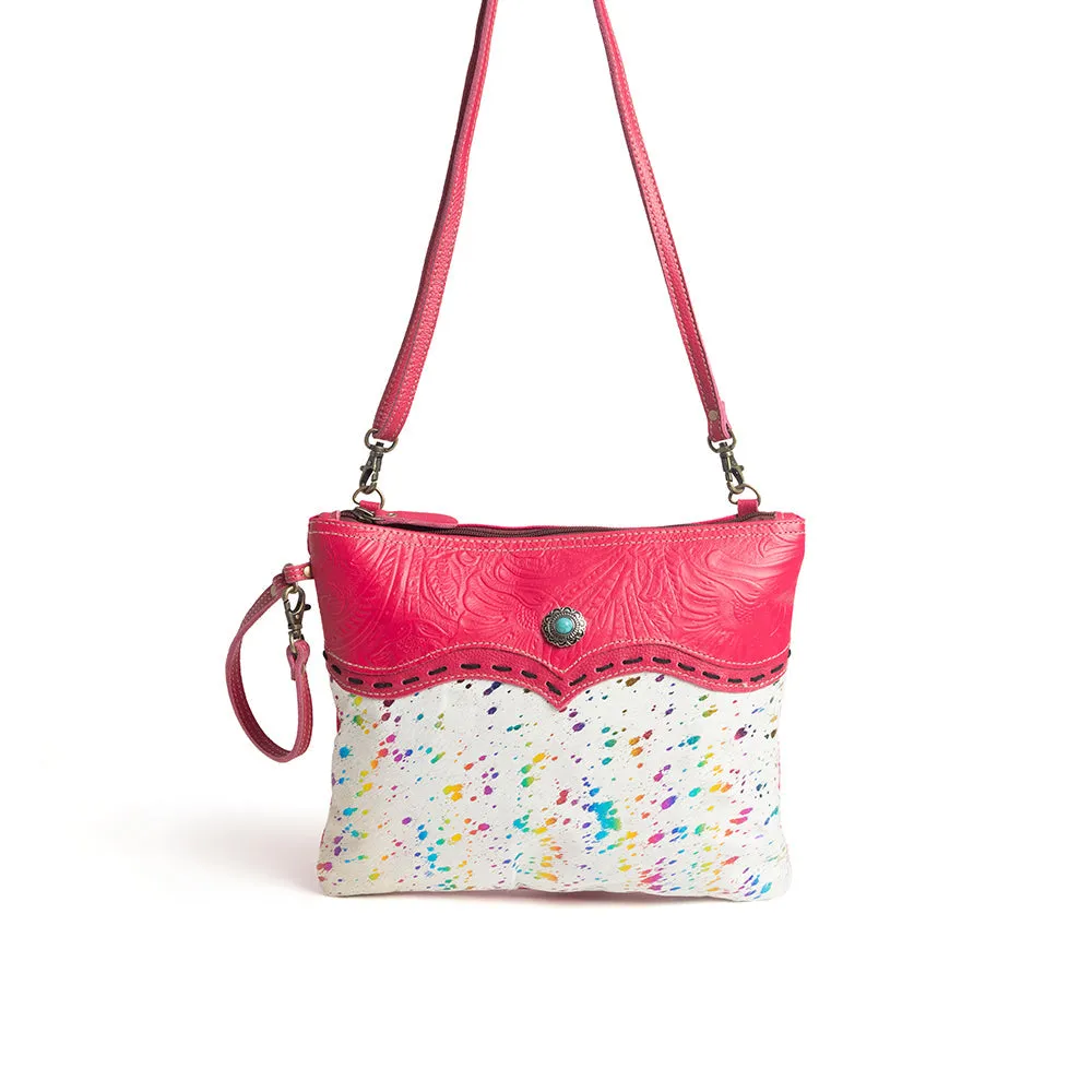 Rosa Verde Canvas And Hair-On Bag sold by Myra Bag product image thumbnail 2