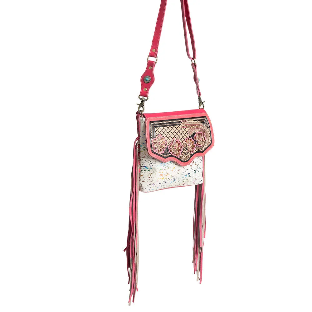 Rosa Verde Hand-Tooled Bag sold by Myra Bag product image thumbnail 4
