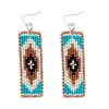 Love Thee Only Beaded Earrings In Ivory & Mocha sold by Myra Bag