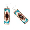 Love Thee Only Beaded Earrings In Ivory & Mocha sold by Myra Bag