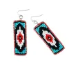 Love Thee Only Beaded Earrings In Ebony & Red sold by Myra Bag