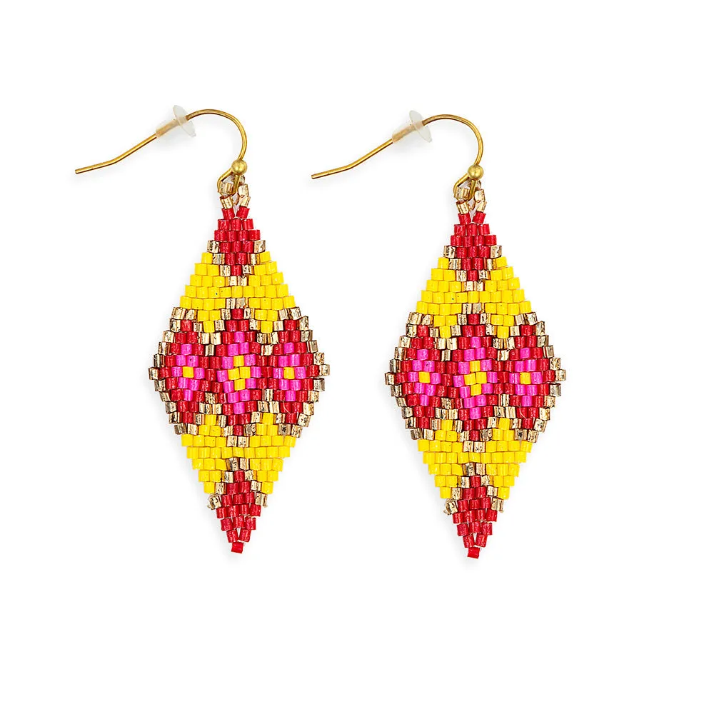 Time's Gift Beaded Earrings sold by Myra Bag