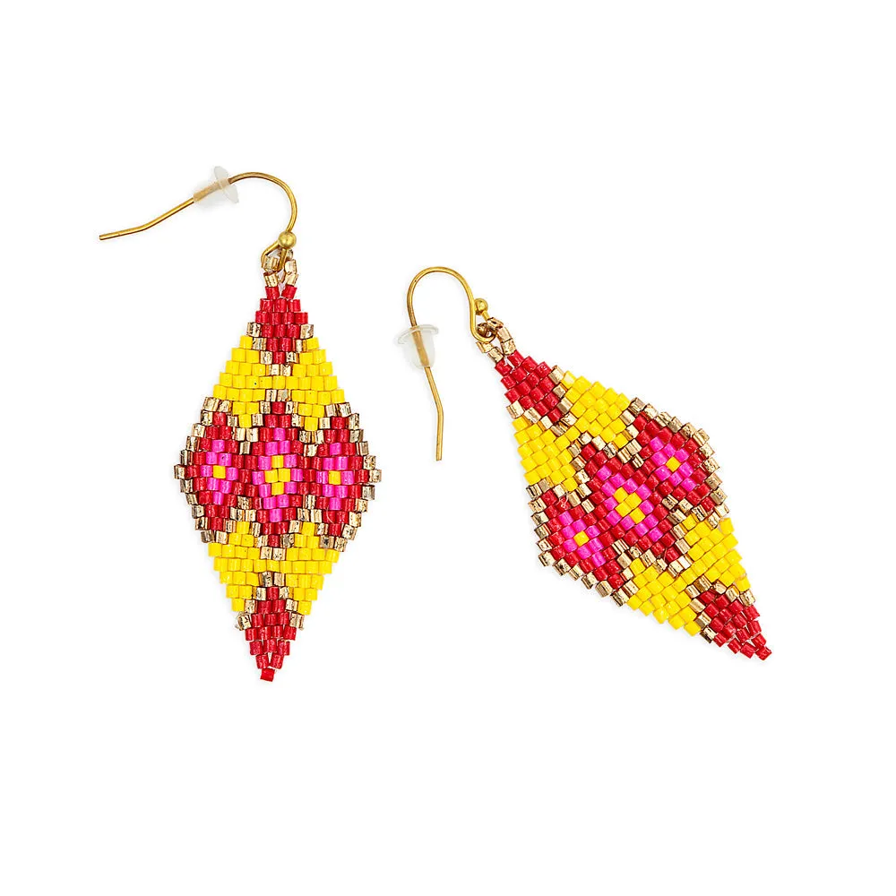 Time's Gift Beaded Earrings sold by Myra Bag product image thumbnail 2