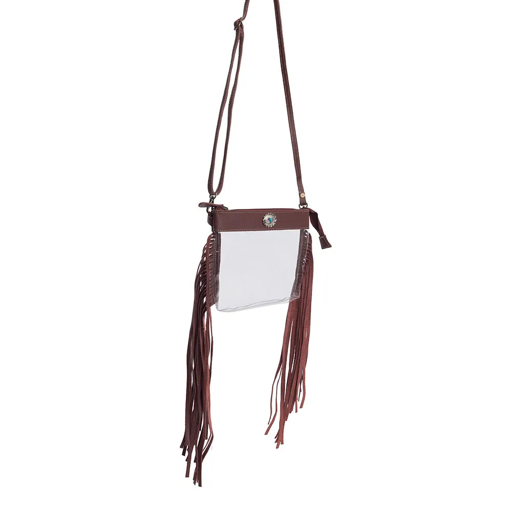 Azura Clear Bag in Ebony sold by Myra Bag product image thumbnail 4