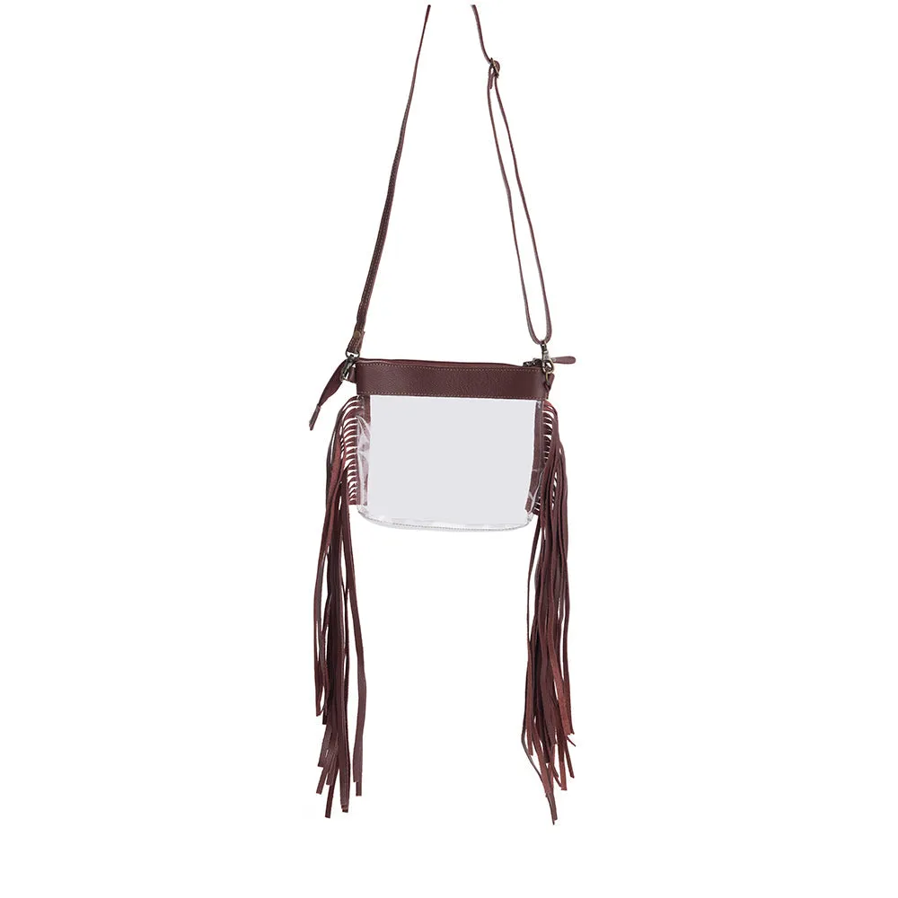 Azura Clear Bag in Ebony sold by Myra Bag product image thumbnail 5