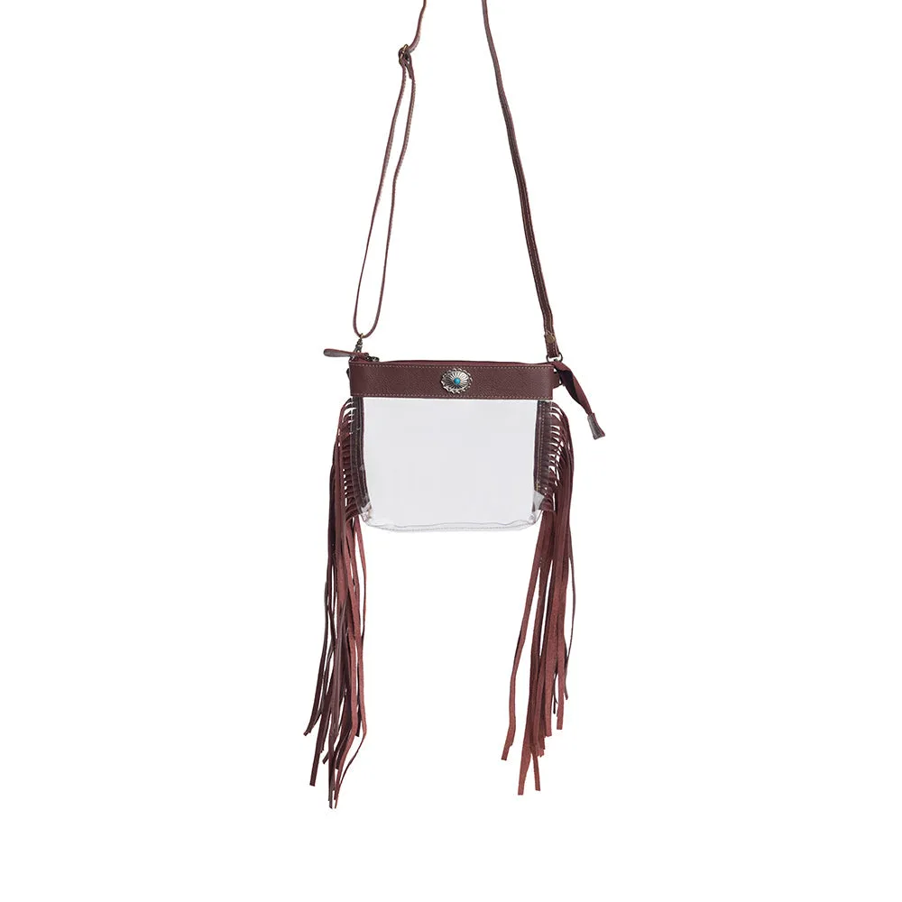 Azura Clear Bag in Ebony sold by Myra Bag product image thumbnail 2