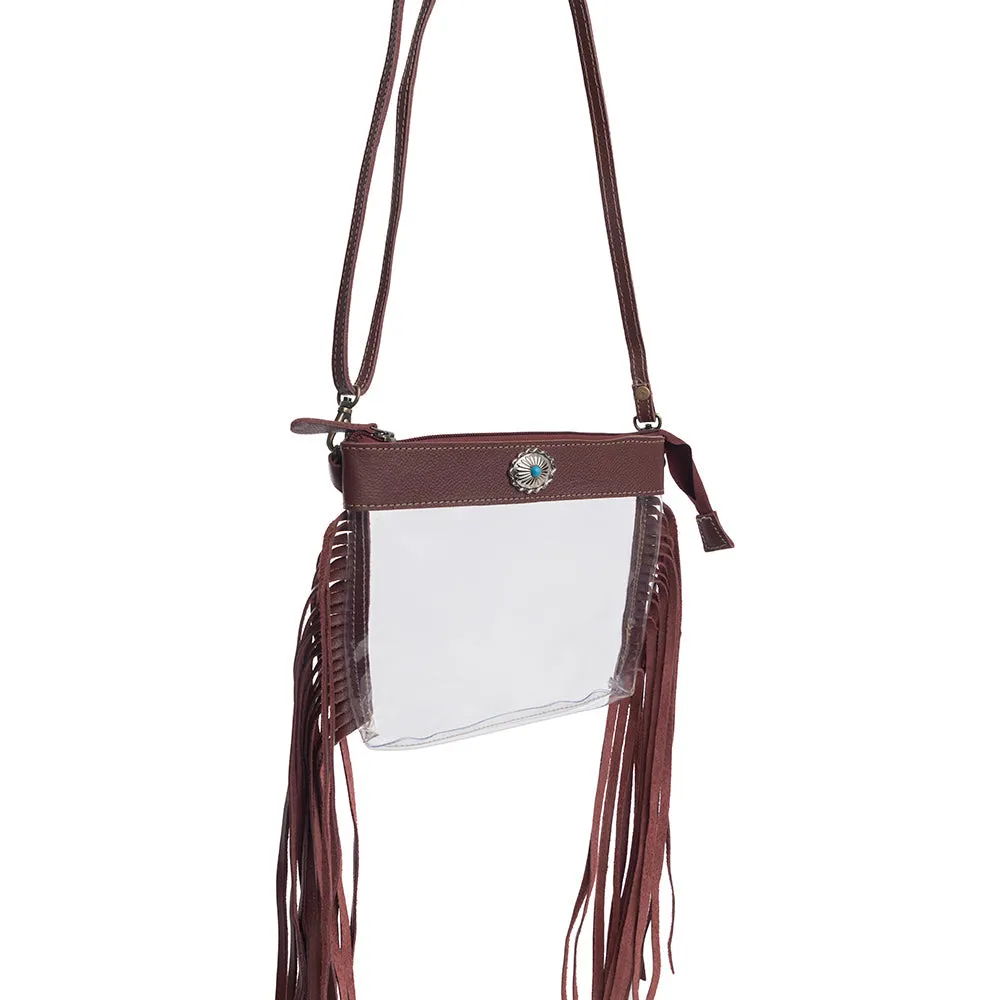 Azura Clear Bag in Ebony sold by Myra Bag product image thumbnail 3