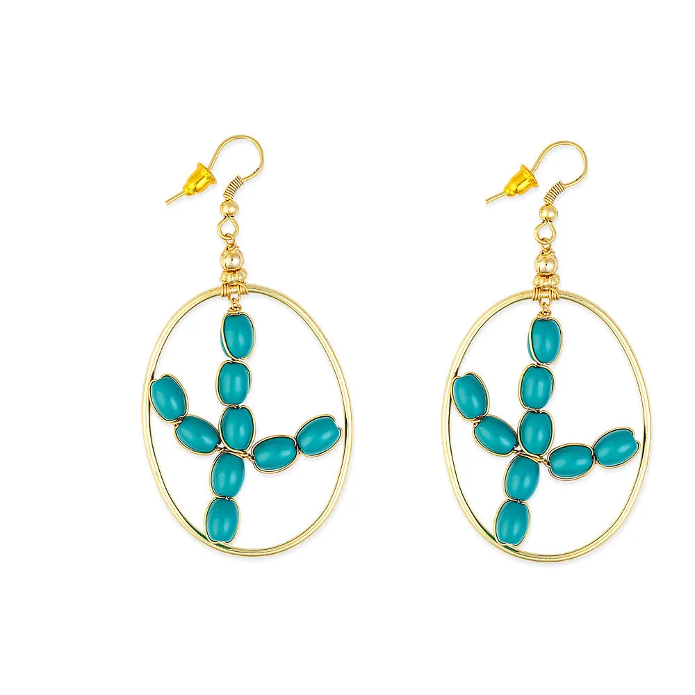 Saguaro Oasis Hoops(Earrings) sold by Myra Bag