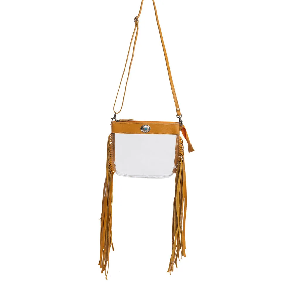 Azura Clear Bag in Sunrise Yellow sold by Myra Bag product image thumbnail 2